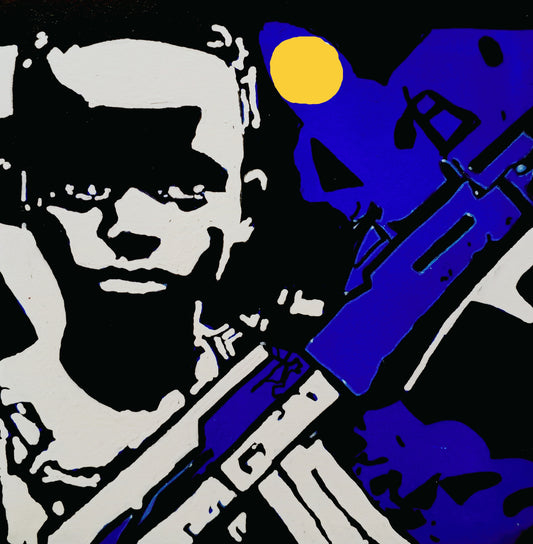 Plastic Water Bottle Soldier's IV