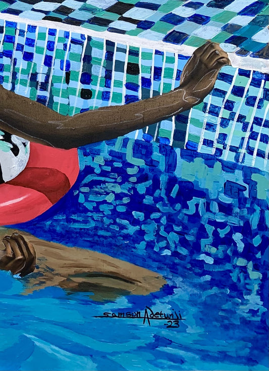 Summer pool soiréé