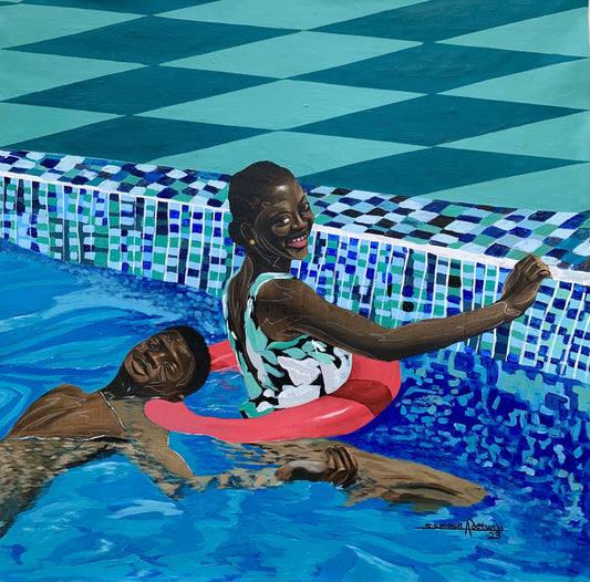 Summer pool soiréé