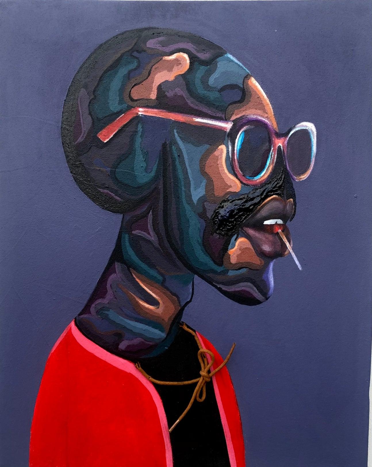 Met One with Astigmatism (2022) | Figurative Expressionism