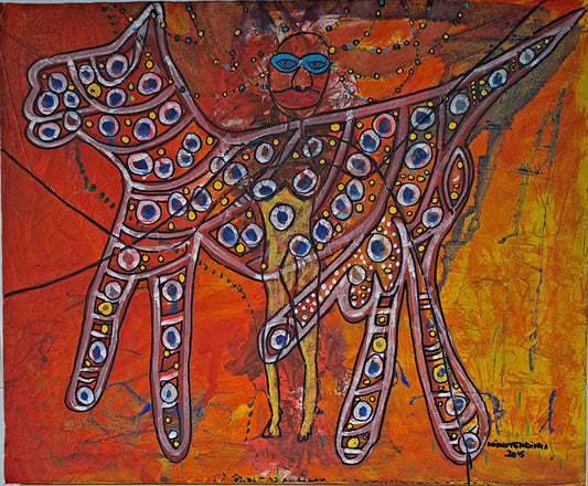 The Woman with the Blue Glasses Mário Tendinha - Afrikanizm