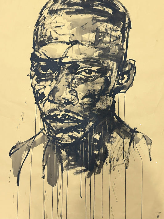 Photographic artwork titled "Trunk – 10th São Tomé Biennial II" by Kiluanji Kia Henda, created in 2024 and presented by Afrikanizm. Contemporary African fine art reflecting urban and postcolonial themes.