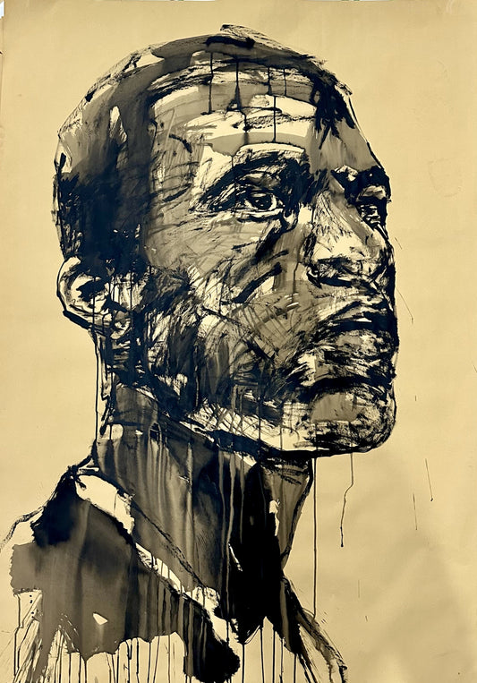 Photograph titled "Trunk – 10th São Tomé Biennial III" by Kiluanji Kia Henda, created in 2024 and presented by Afrikanizm. A fine art print exploring African identity, memory, and spatial intervention.