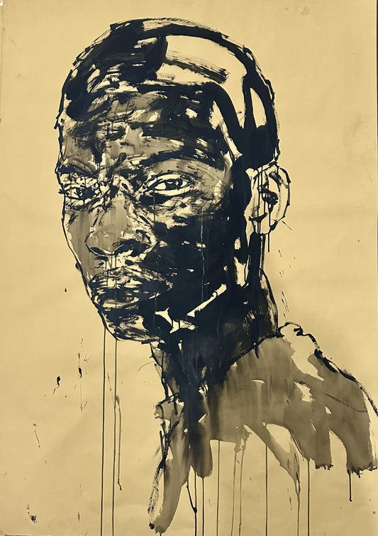 Photograph titled "Trunk – 10th São Tomé Biennial III" by Kiluanji Kia Henda, created in 2024 and presented by Afrikanizm. A fine art print exploring African identity, memory, and spatial intervention.