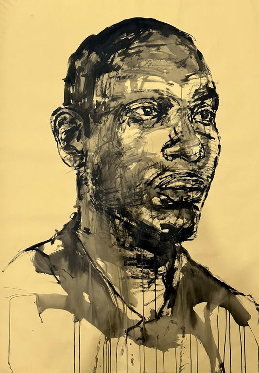 Photograph titled "Trunk – 10th São Tomé Biennial III" by Kiluanji Kia Henda, created in 2024 and presented by Afrikanizm. A fine art print exploring African identity, memory, and spatial intervention.