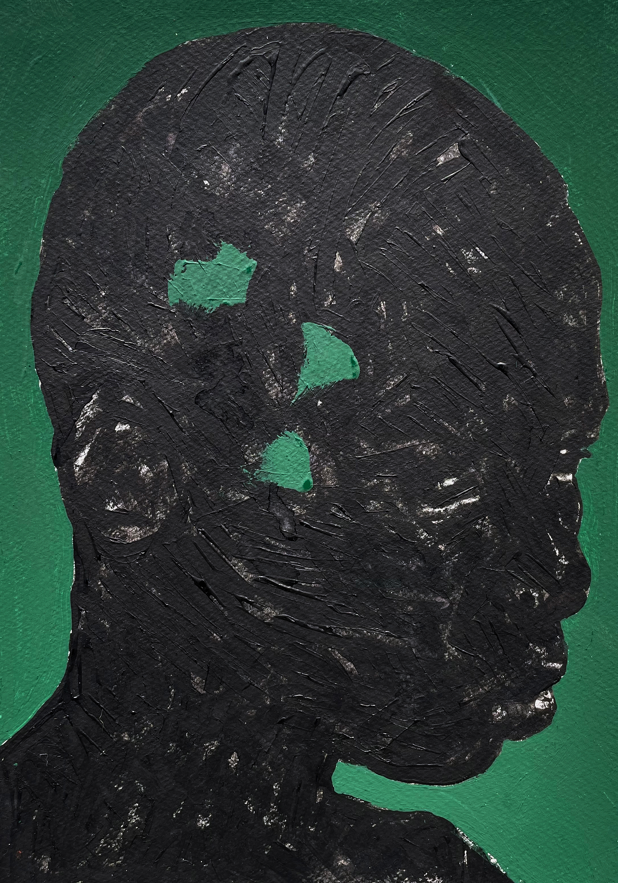 Portrait of Absence (X) (2024) | Figurative Expressionism – AFRIKANIZM ART