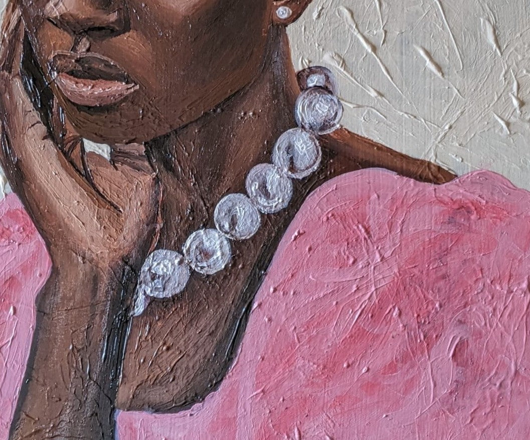 Gaze (2025) | Figurative Portraiture – AFRIKANIZM ART