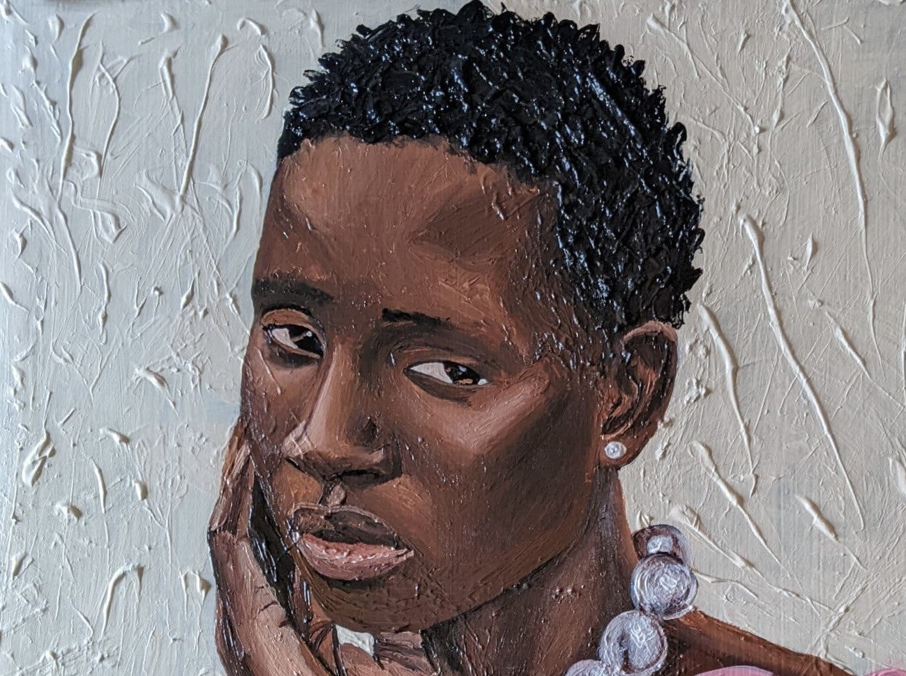 Gaze (2025) | Figurative Portraiture – AFRIKANIZM ART