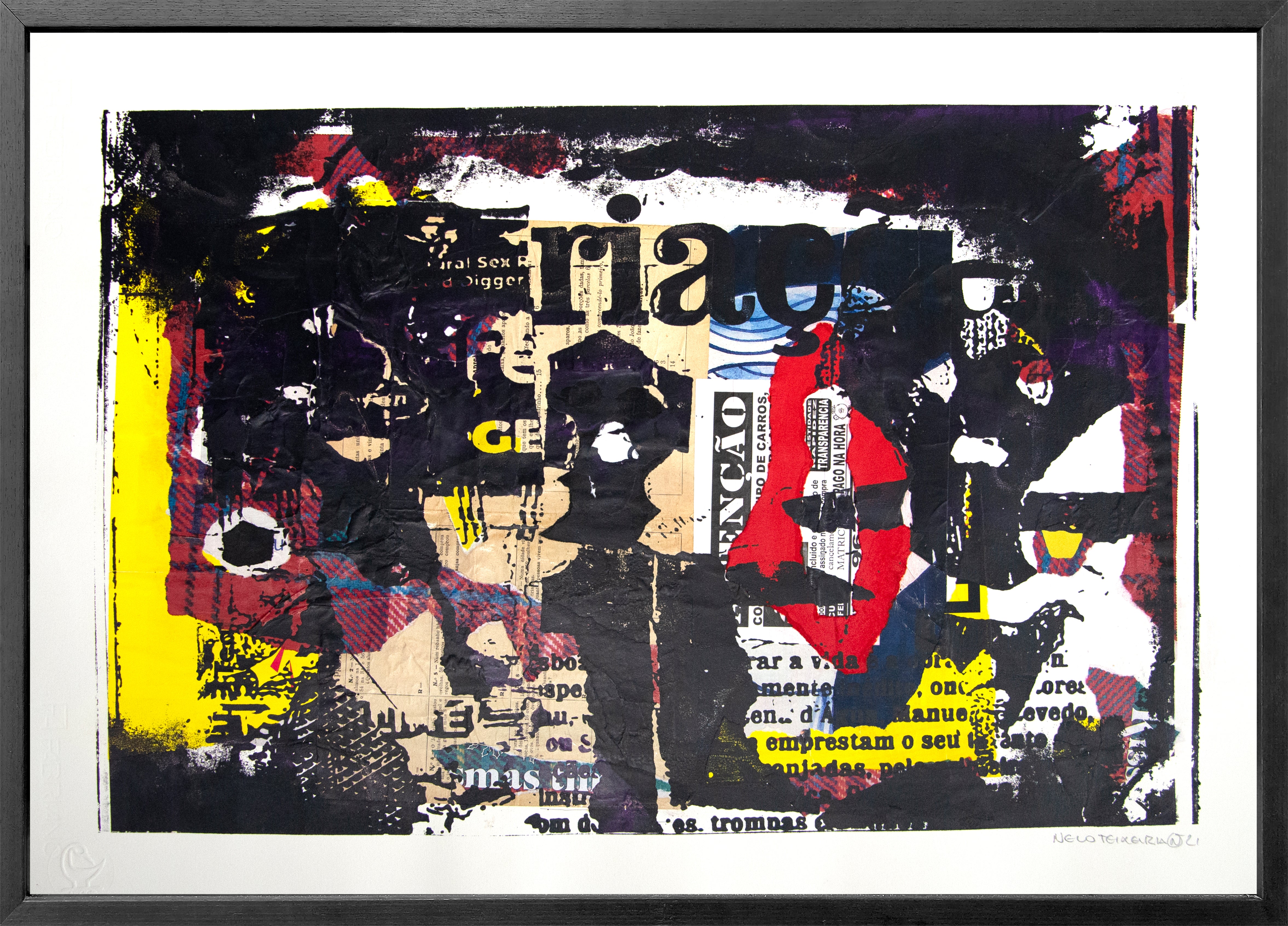 My Musseque #3 (2022) | Abstract Expressionism Painting – AFRIKANIZM ART