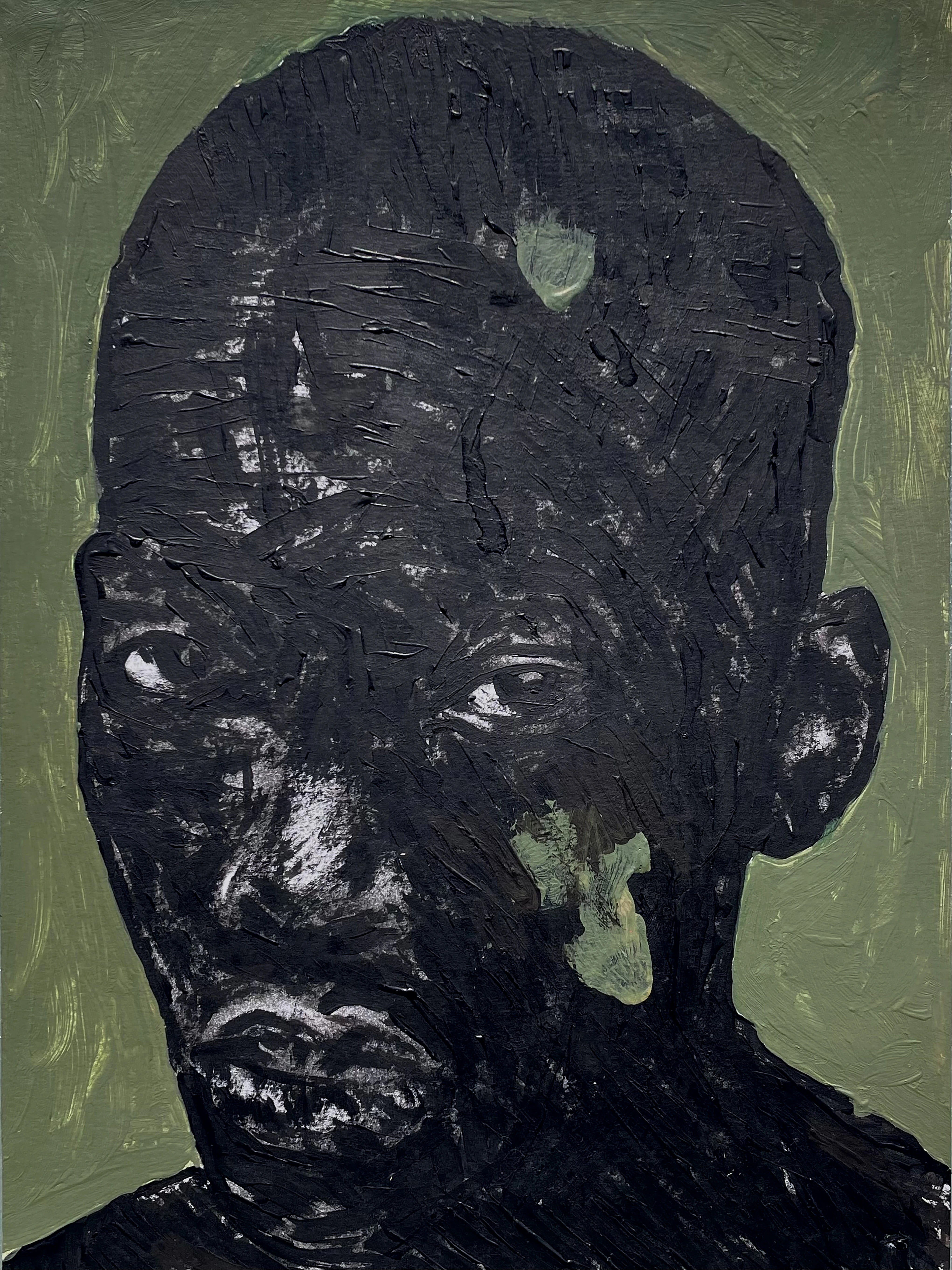 Portrait of Absence (VIII), Painting by Amadeo Carvalho | AFRIKANIZM ART