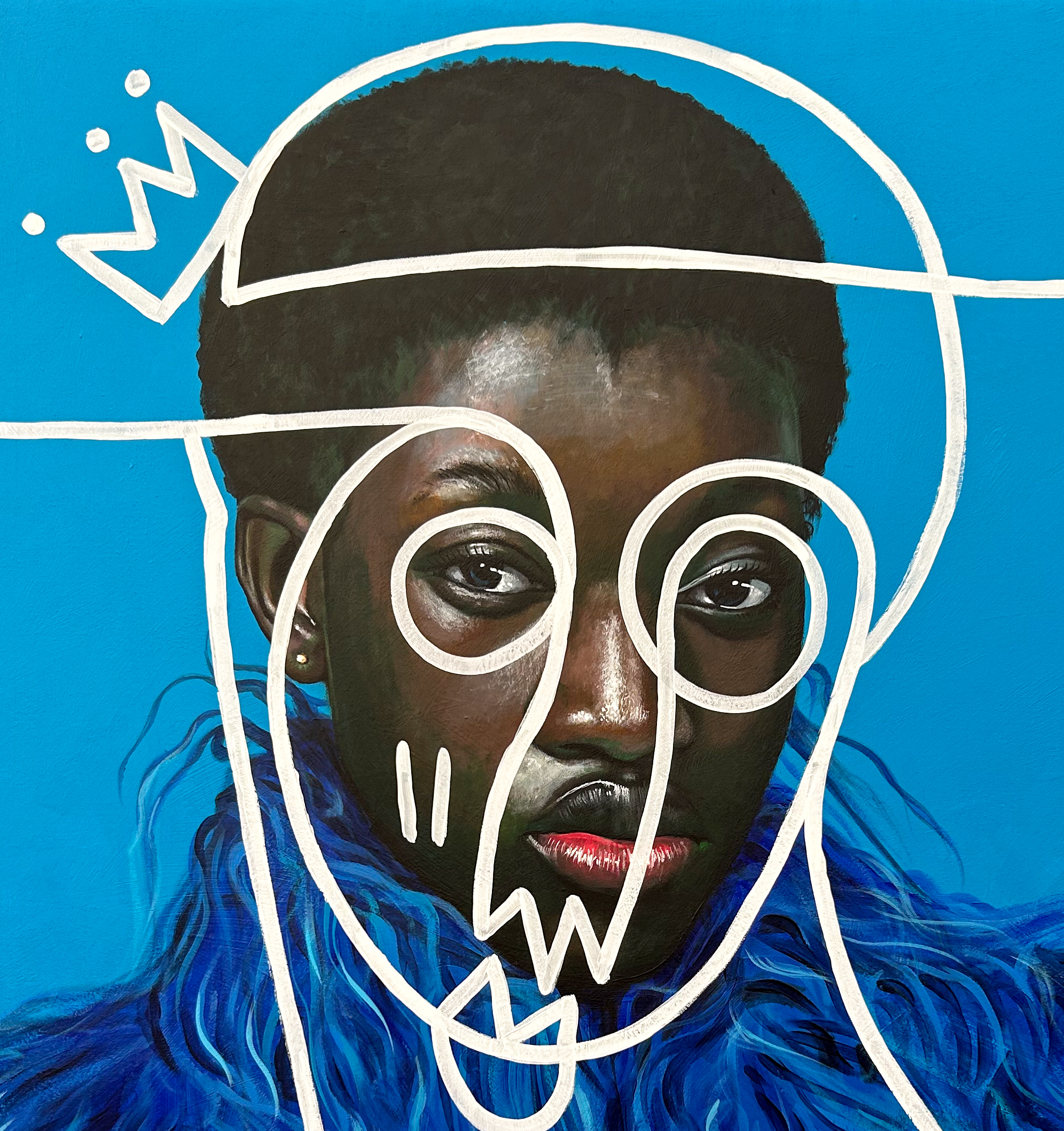 Ao2 Refinement Art Refinement II (2024) | Neo-Expressionism Pop Art – AFRIKANIZM ART