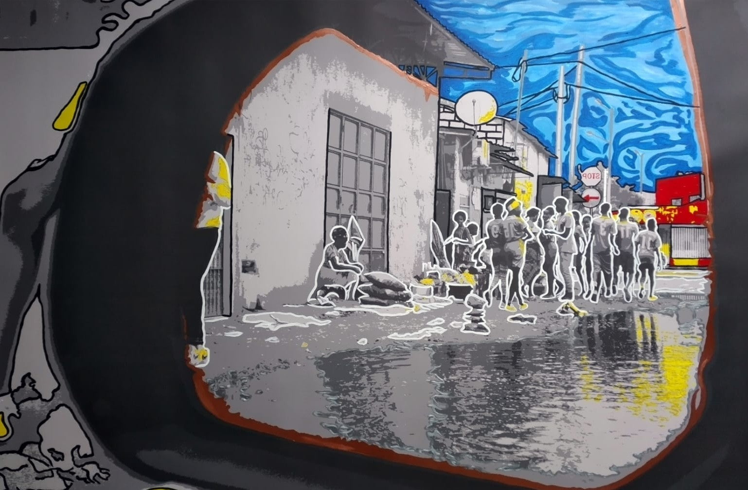 Original Contemporary African Street Art for Sale