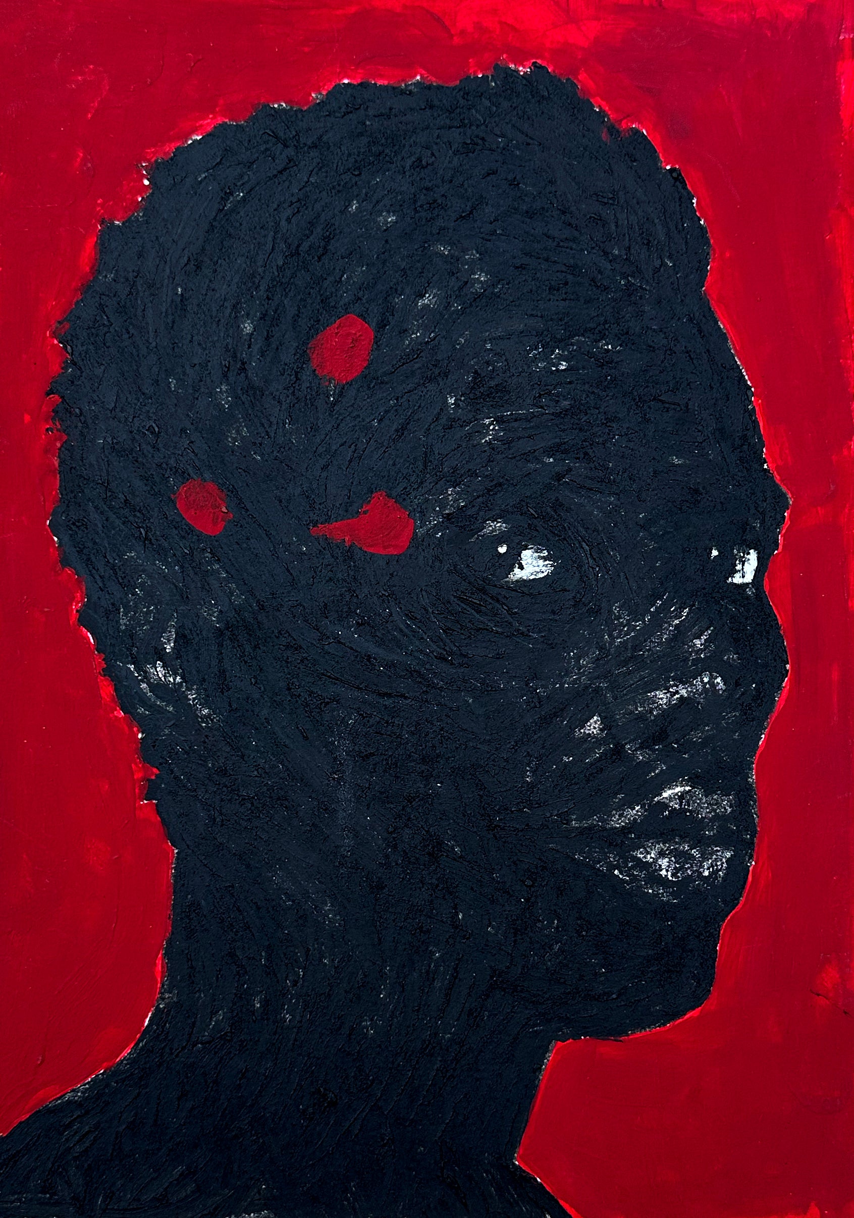 Portrait of Absence (XVI) (2024) | Figurative Expressionism ...