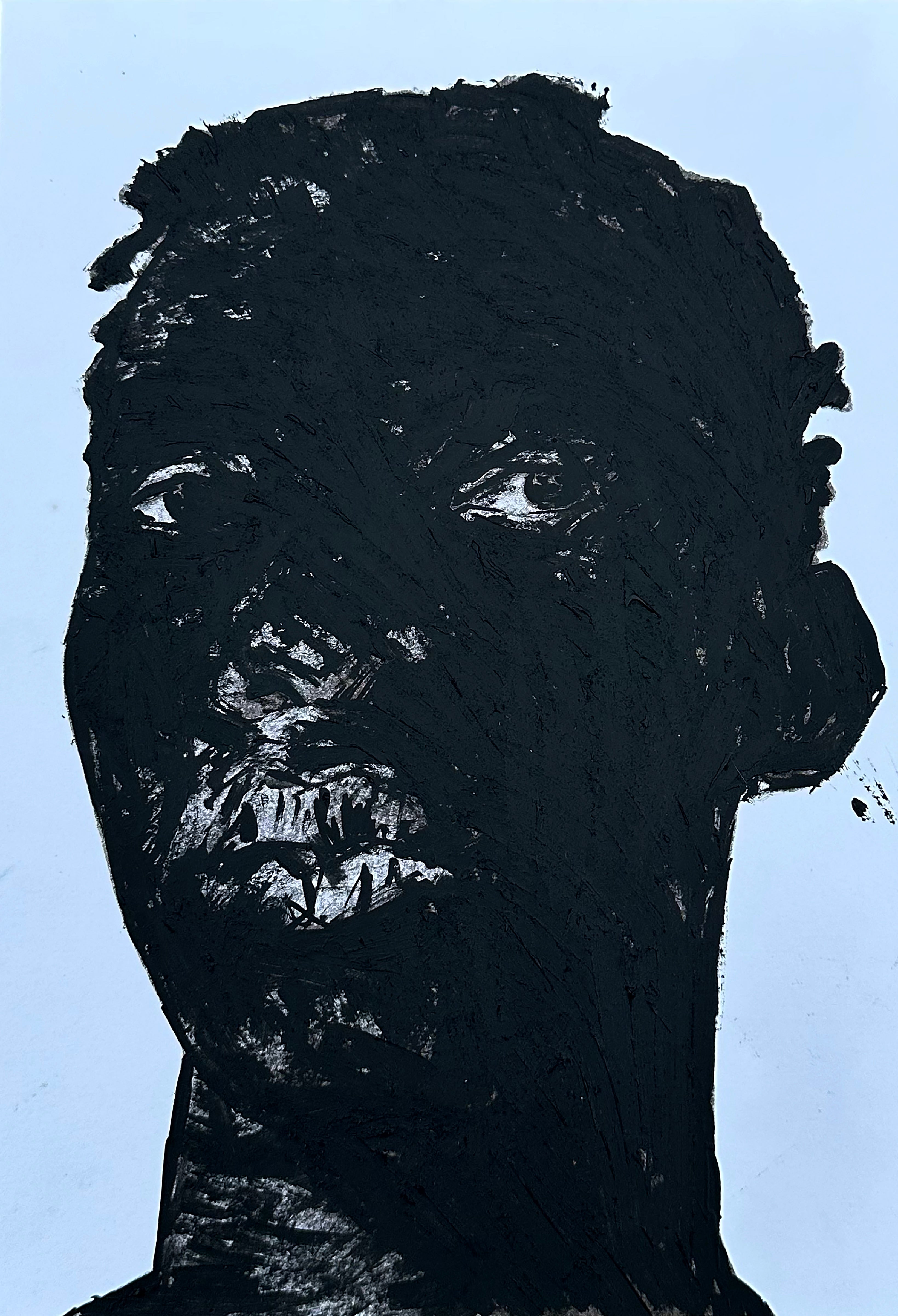 Portrait of Absence (XXIII) (2024) | Figurative Expressionism ...