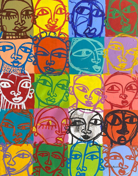 Twenty Faces I