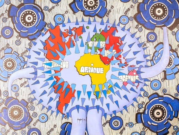 Covid-19 D Leopold Segueda - Afrikanizm