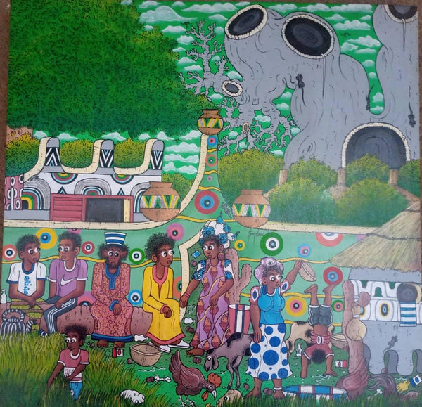 La Famille I D Leopold Segueda - Afrikanizm